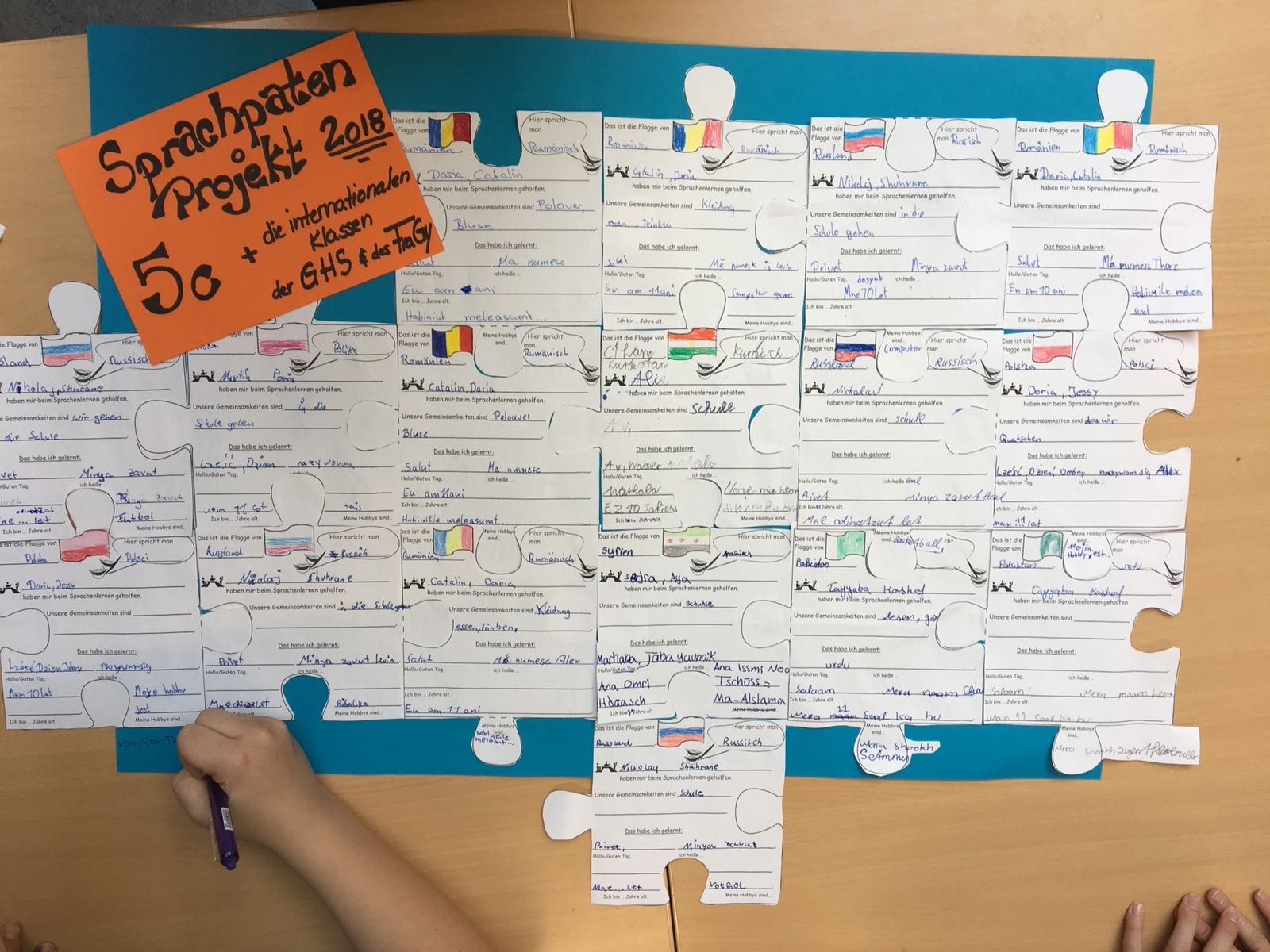 Read more about the article Gemeinsames Sprachpatenprojekt zum Weltflüchtlingstag