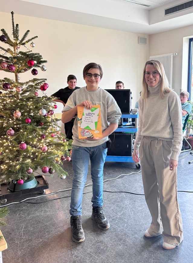 Vorlesewettbewerb Siegerin 2025